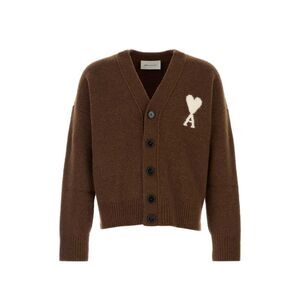 Ami Paris Men Ami De Coeur Wool Cardigan